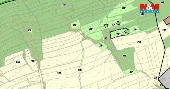 Prodej lesa, Nový Jičín - Straník, 87259 m2