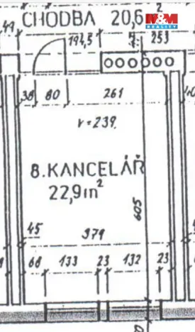 Pronájem kanceláře, Praha - Josefov, Břehová, 23 m2