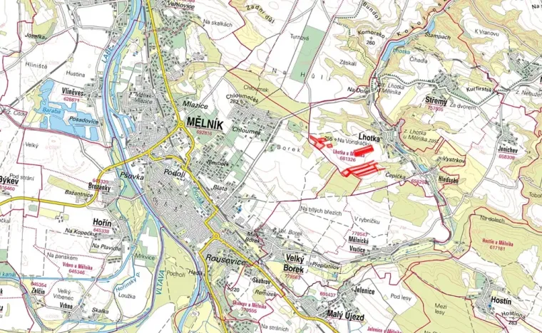 Prodej pole, Lhotka, 261982 m2