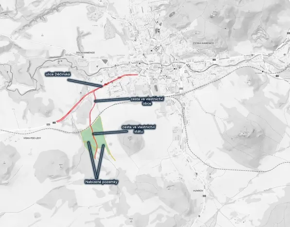 Prodej pole, Česká Kamenice, 108179 m2