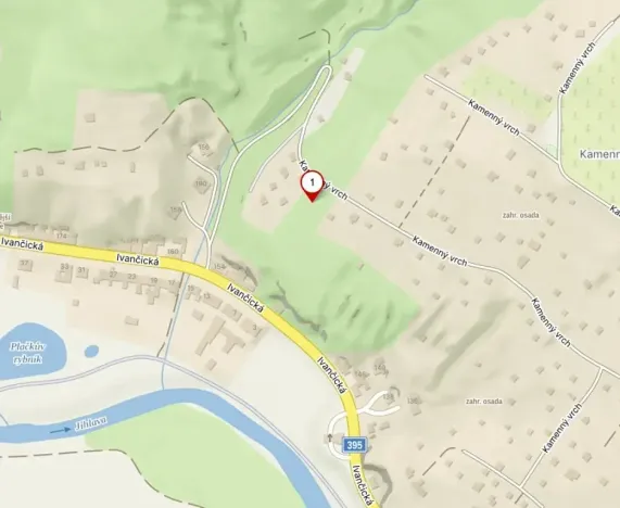 Prodej zahrady, Dolní Kounice, Kamenný vrch, 1117 m2