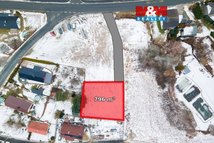 Prodej pozemku pro bydlení, Bělá nad Radbuzou, 796 m2