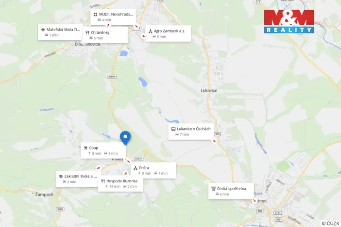 Prodej pozemku pro bydlení, Písečná, 2738 m2