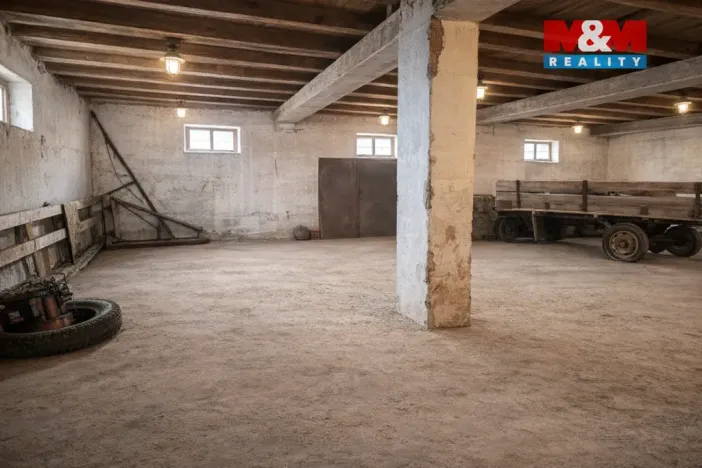 Prodej skladu, Domoušice, 1400 m2