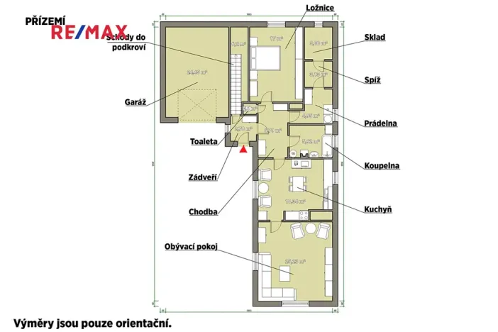 Prodej rodinného domu, Soběšice, 74 m2