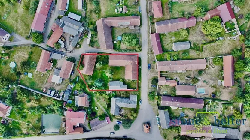 Prodej zemědělské usedlosti, Tichonice, 762 m2