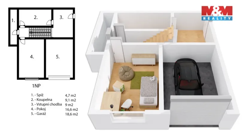 Prodej chalupy, Třebařov, 147 m2