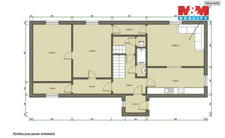Prodej rodinného domu, Citice - Hlavno, 200 m2