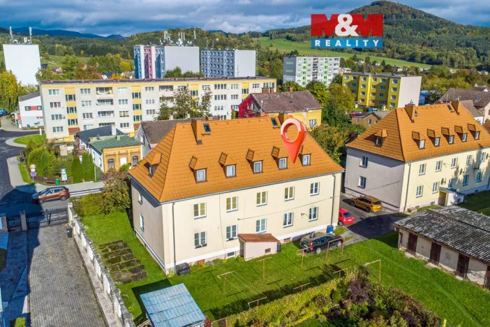 Prodej bytu 2+1, Cvikov - Cvikov II, Komenského, 48 m2