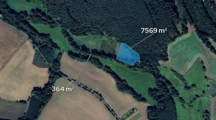 Prodej podílu pole, Vrbatův Kostelec, 3804 m2