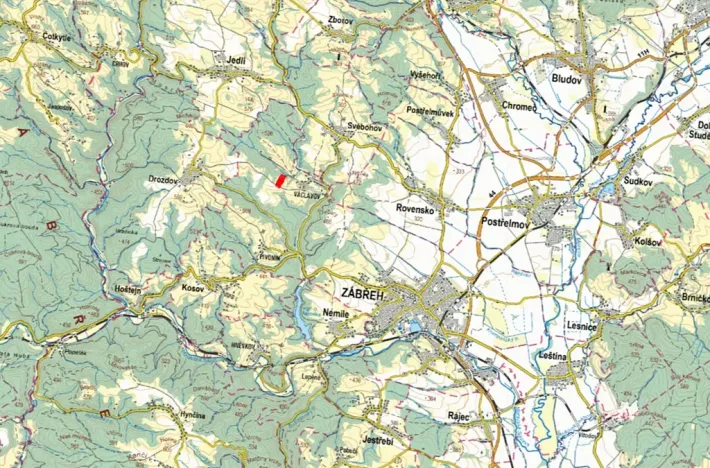 Prodej louky, Zábřeh, 22157 m2