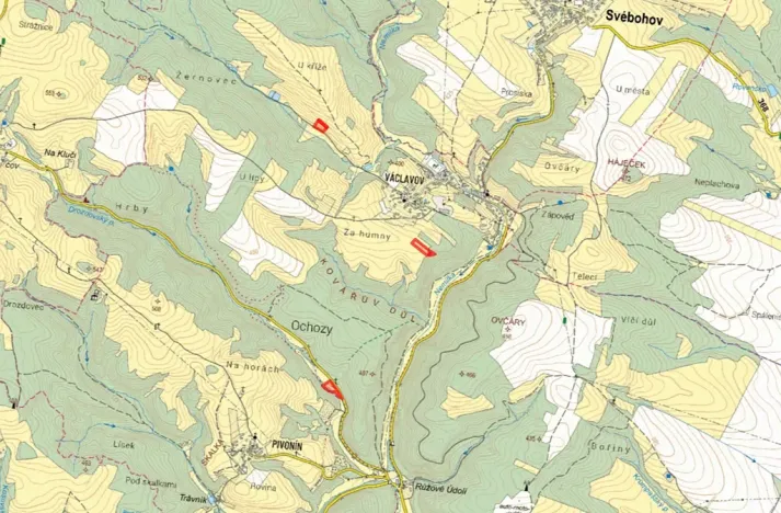 Prodej louky, Zábřeh, 13294 m2