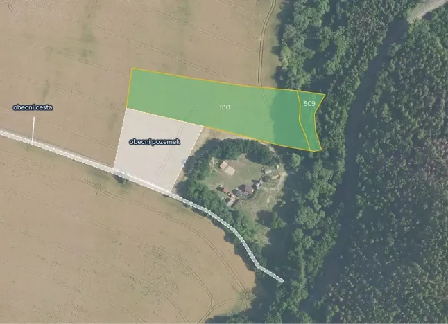 Prodej pozemku pro bydlení, Čisovice, 9297 m2