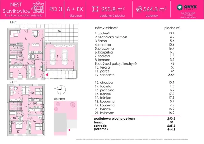 Prodej rodinného domu, Rousínov, 253 m2