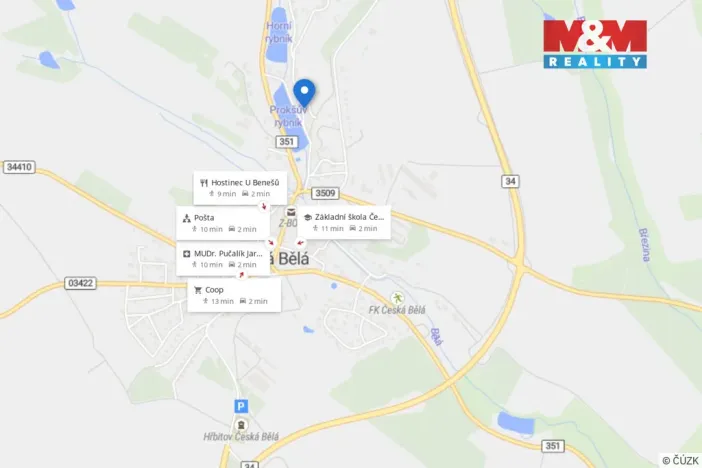 Pronájem rodinného domu, Česká Bělá, 75 m2