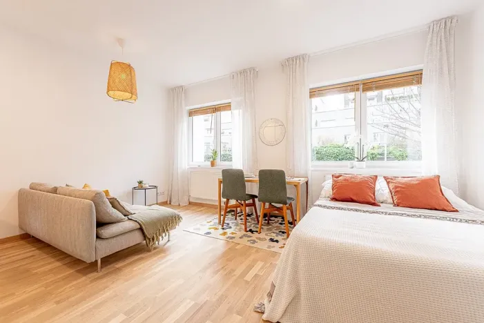 Pronájem bytu 1+kk, Praha - Hlubočepy, Chlupáčova, 29 m2