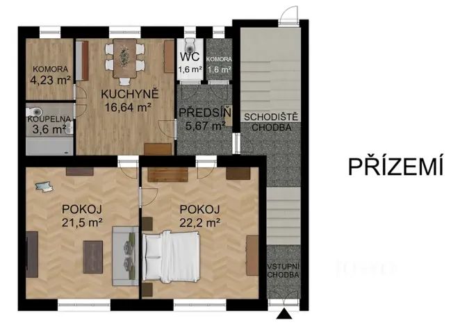 Prodej rodinného domu, Písek, Denisova, 160 m2