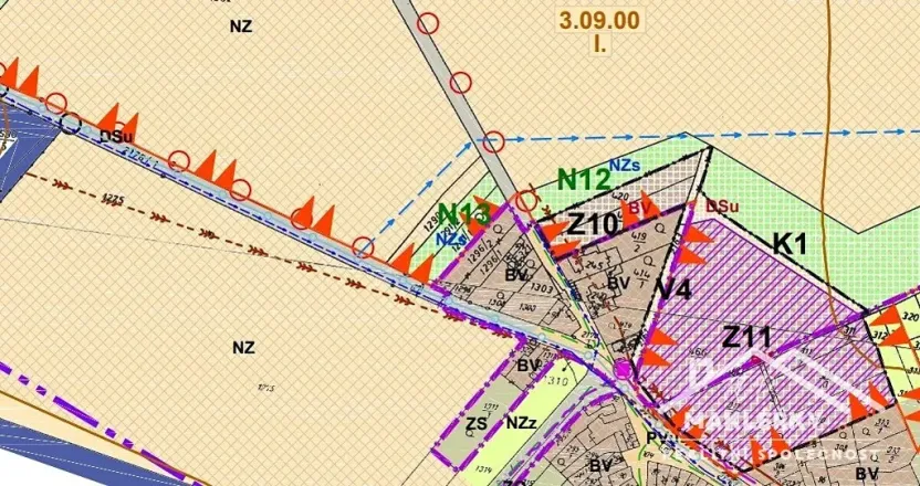Prodej sadu/vinice, Chotusice, 1261 m2