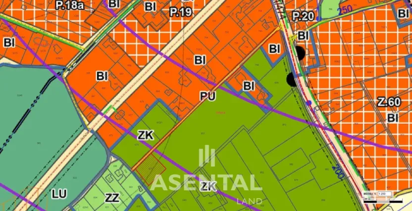 Prodej pozemku, Orlová, 17. listopadu, 1072 m2