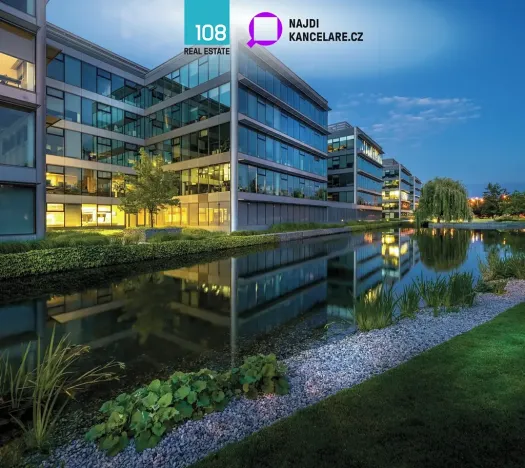 Pronájem kanceláře, Praha - Chodov, V parku, 1470 m2