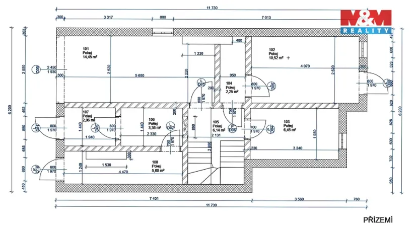 Prodej rodinného domu, Býkev, 190 m2