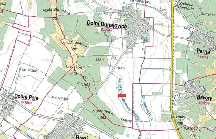 Prodej pole, Dolní Dunajovice, 11622 m2