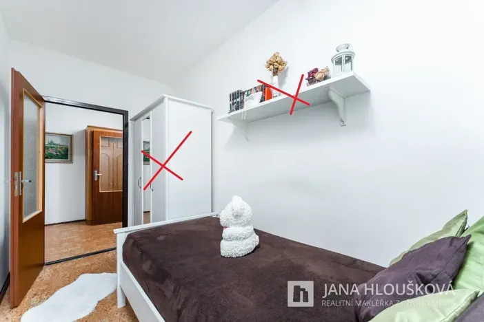 Pronájem bytu 3+1, Praha - Chodov, Bachova, 67 m2