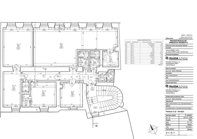Prodej činžovního domu, Praha - Smíchov, Arbesovo náměstí, 930 m2
