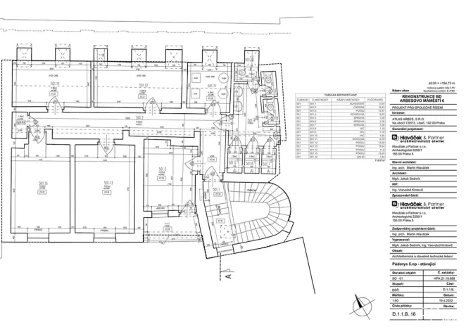 Prodej činžovního domu, Praha - Smíchov, Arbesovo náměstí, 930 m2