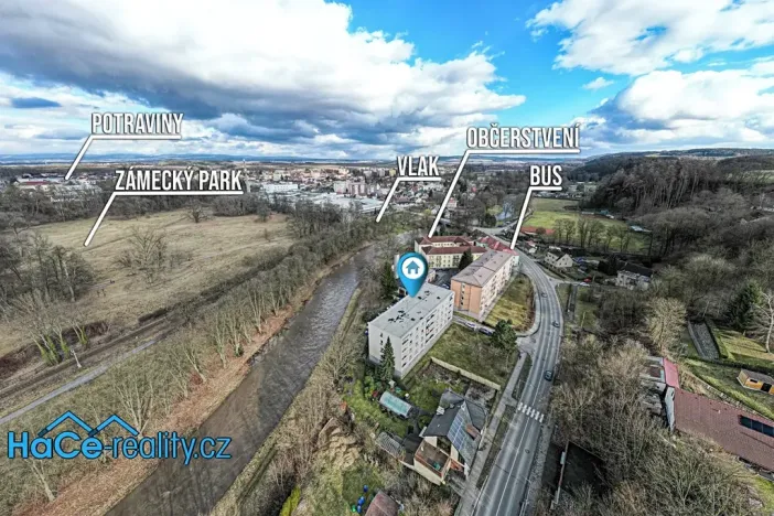 Pronájem bytu 3+kk, Kostelec nad Orlicí, Frošova, 68 m2