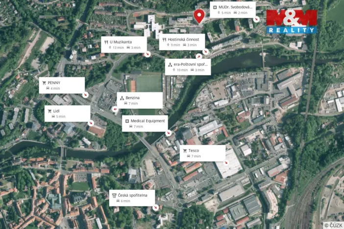 Prodej bytu 1+1, Cheb, Dvořákova, 37 m2