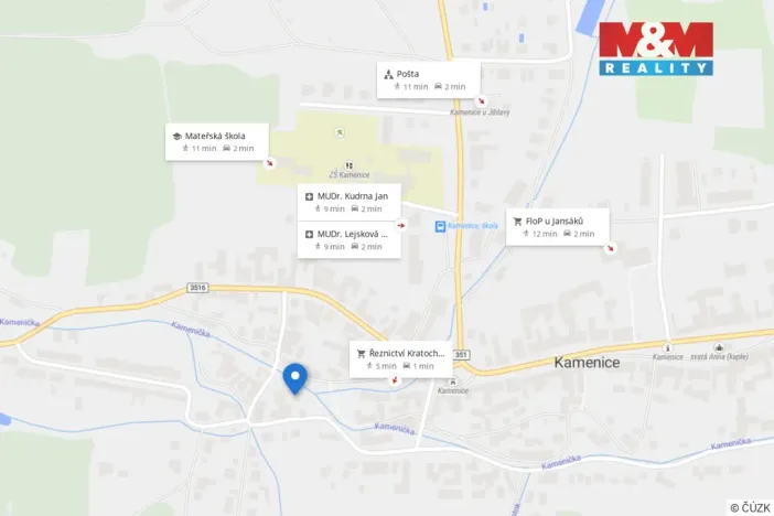 Prodej rodinného domu, Kamenice, 51 m2