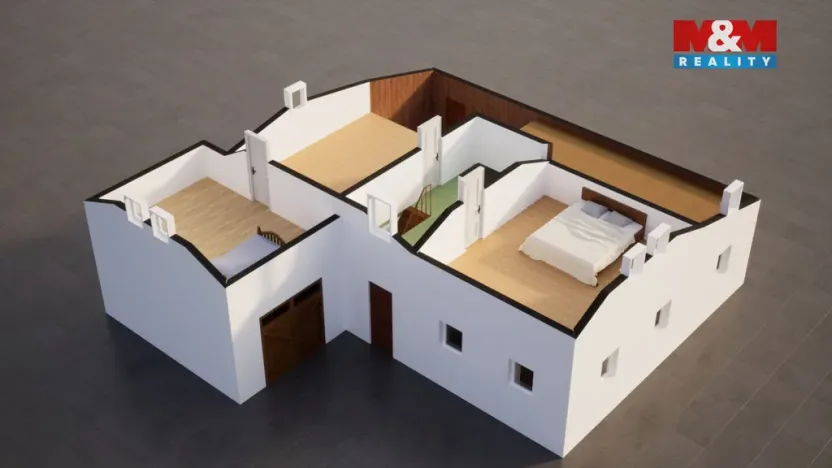 Prodej chalupy, Křižany, 190 m2