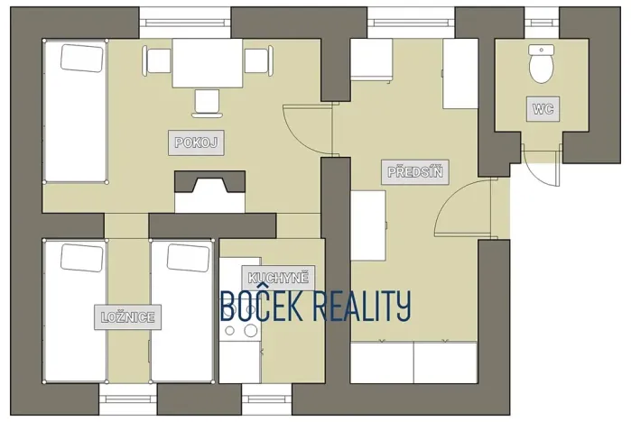 Prodej chaty, Beroun, Lesní, 28 m2