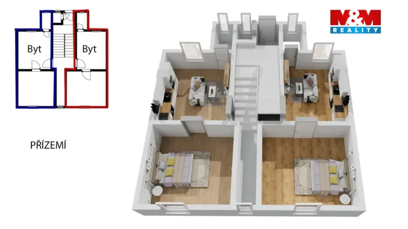 Prodej činžovního domu, Louny, Karlova, 193 m2