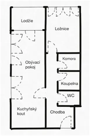Pronájem bytu 2+kk, Praha - Karlín, Za Karlínským přístavem, 76 m2