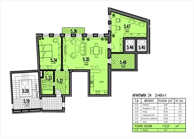 Prodej bytu 3+1, Karlovy Vary, Divadelní náměstí, 113 m2