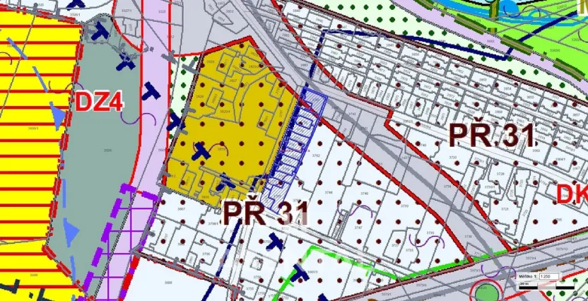 Prodej komerčního pozemku, Ostrava - Slezská Ostrava, Zárubecká, 3625 m2