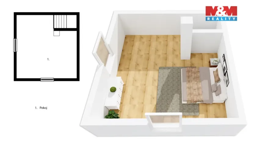 Prodej rodinného domu, Zlonice, Palackého, 80 m2