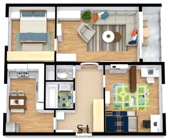 Pronájem bytu 3+1, Česká Lípa, Jana Wericha, 70 m2