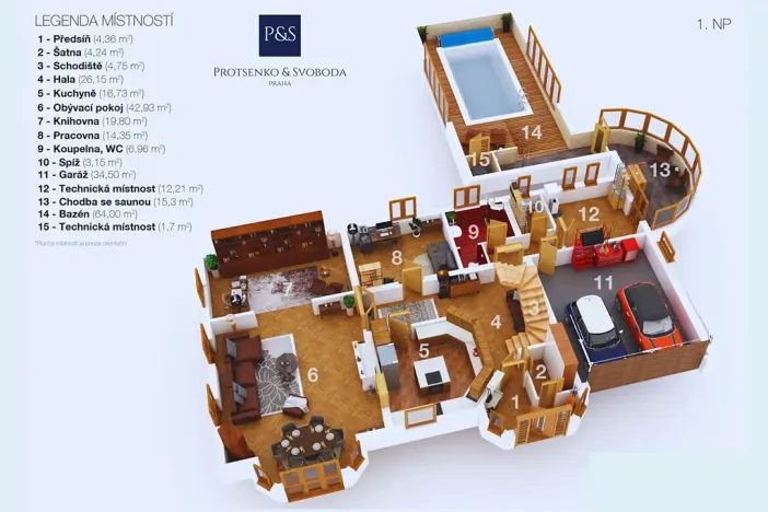 Prodej kanceláře, Vestec, Průběžná, 427 m2