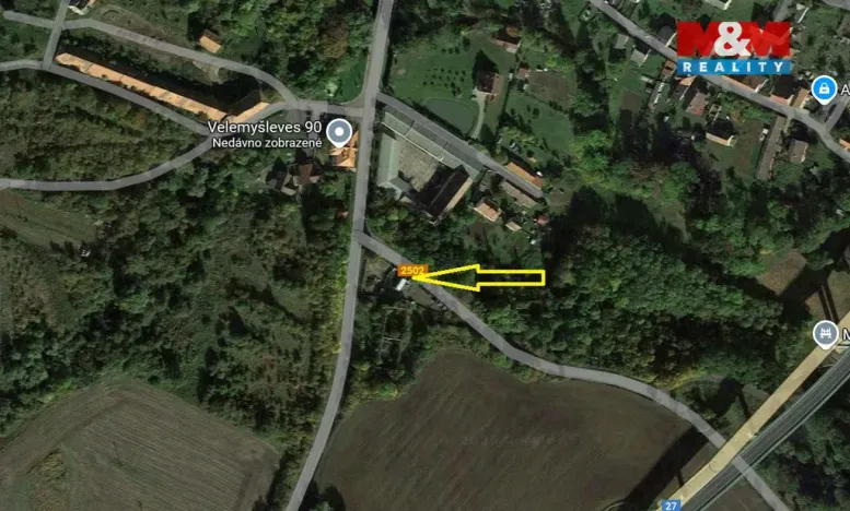 Pronájem rodinného domu, Velemyšleves, 62 m2