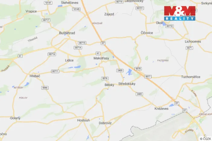 Pronájem bytu 1+kk, Jinočany, Pod Tratí, 39 m2