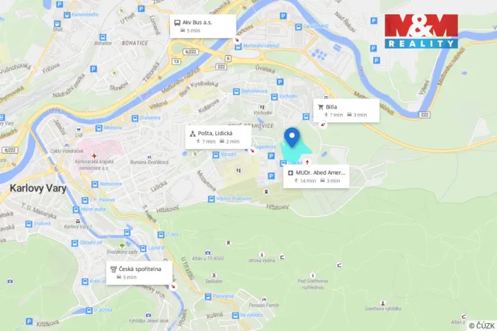 Prodej zahrady, Karlovy Vary - Drahovice, 434 m2