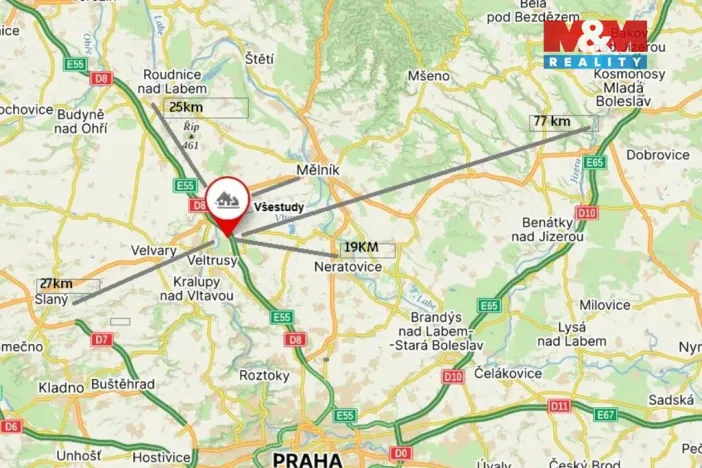 Prodej pole, Všestudy, 1355 m2