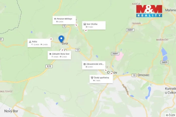 Prodej bytu 2+1, Svor, 67 m2