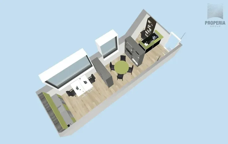 Pronájem kanceláře, Kuřim, Tyršova, 31 m2