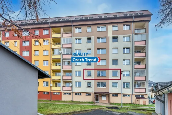 Pronájem bytu 2+1, Rýmařov, Žižkova, 46 m2