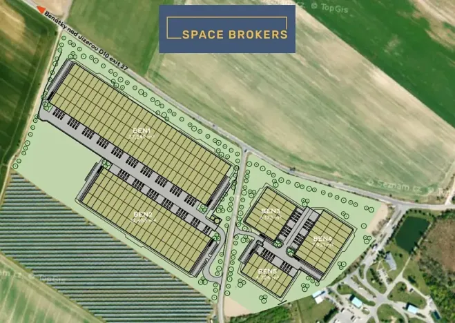 Pronájem skladu, Benátky nad Jizerou, 5000 m2