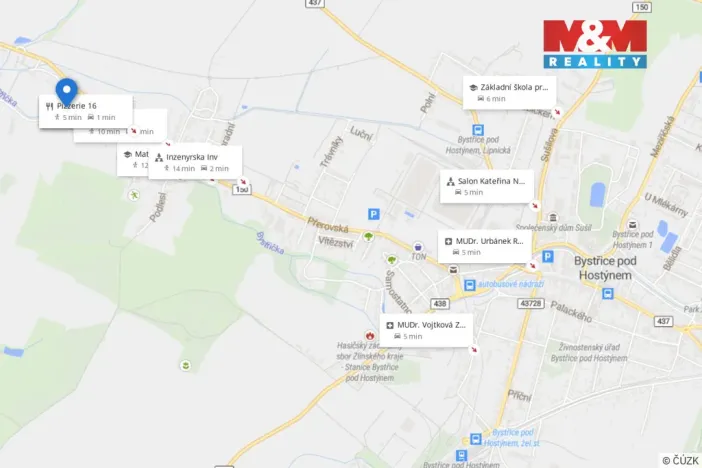 Prodej pozemku pro bydlení, Bystřice pod Hostýnem - Rychlov, 1765 m2